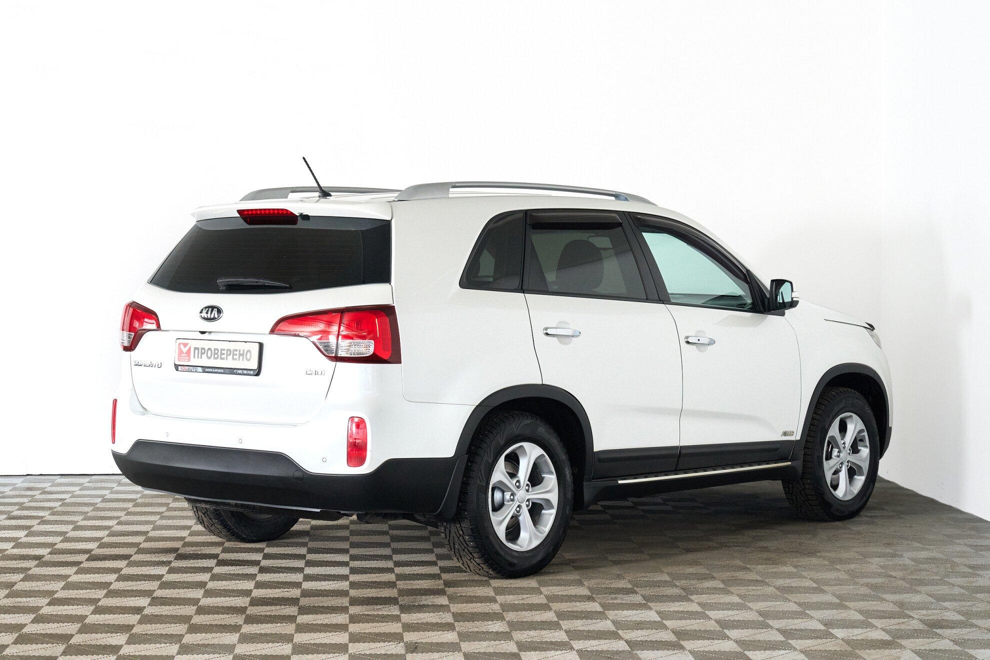Kia Sorento 2014, белый