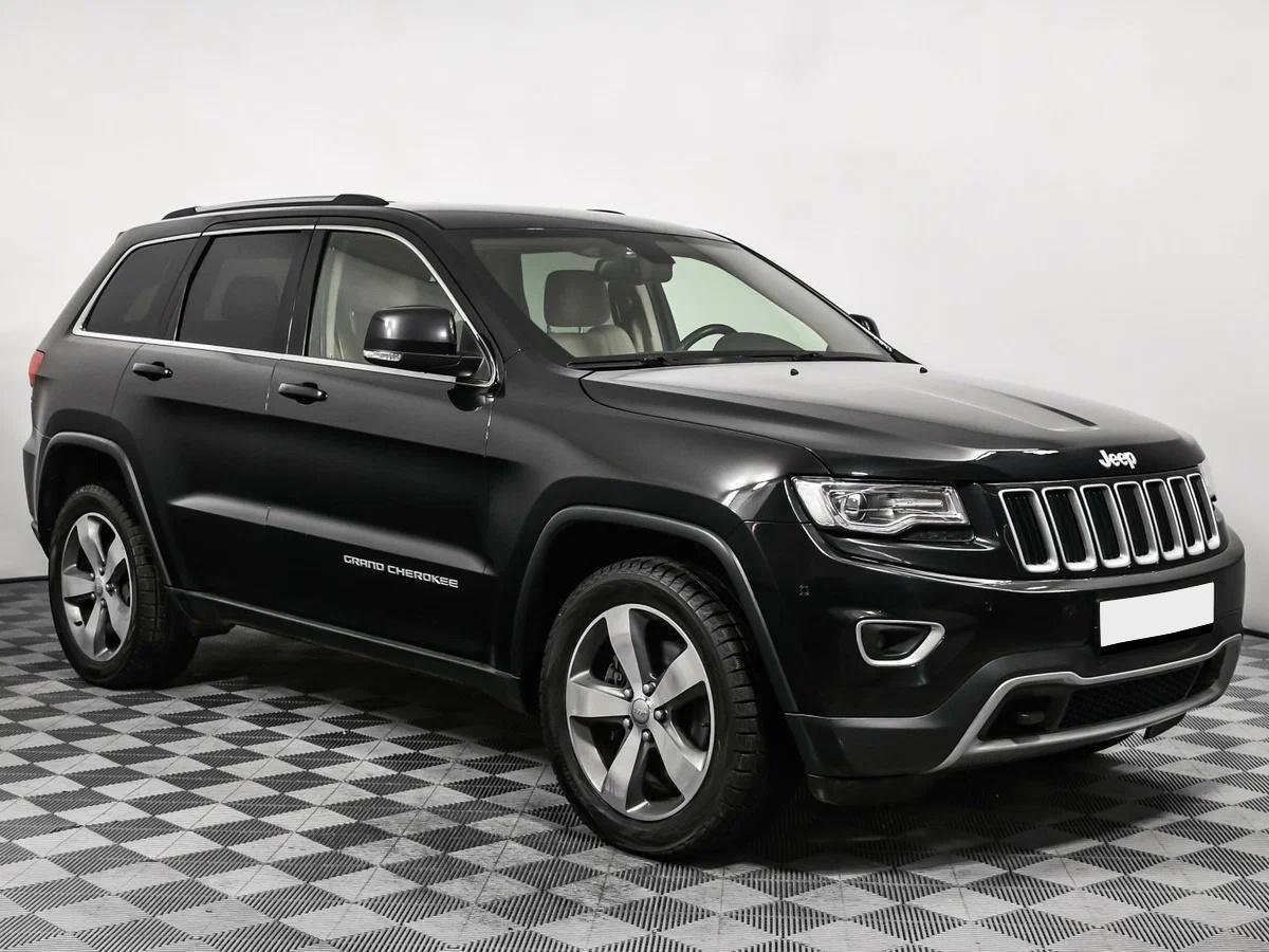 Jeep Grand Cherokee 2016, черный