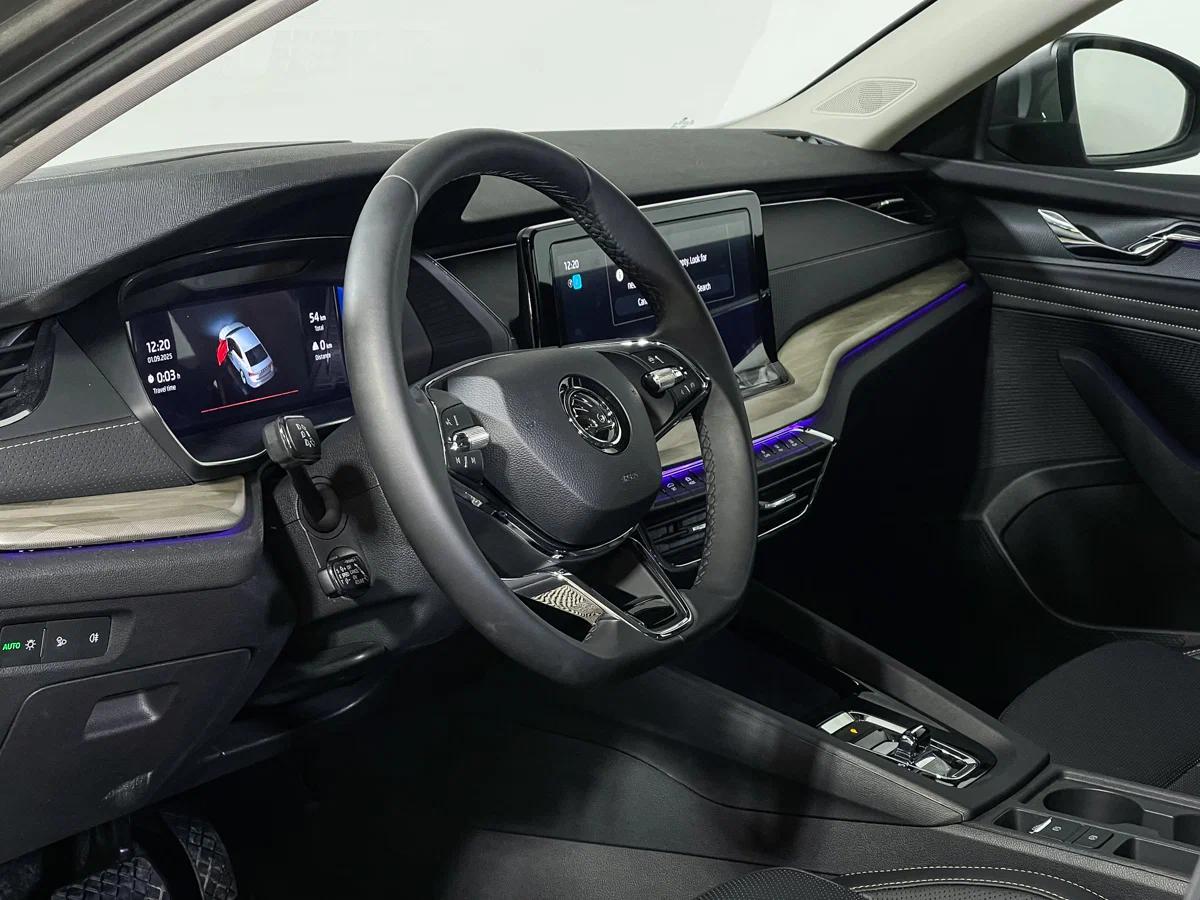 Skoda Octavia 2024, серый