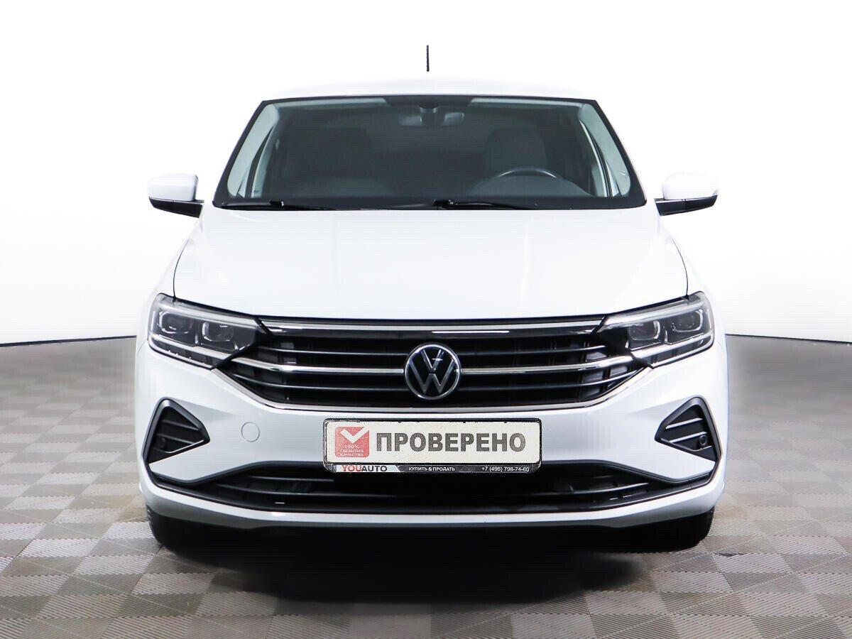 Volkswagen Polo 2021, белый