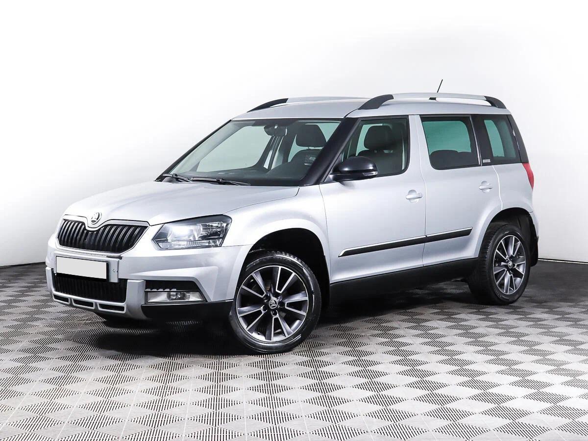 Skoda Yeti 2016, серебряный