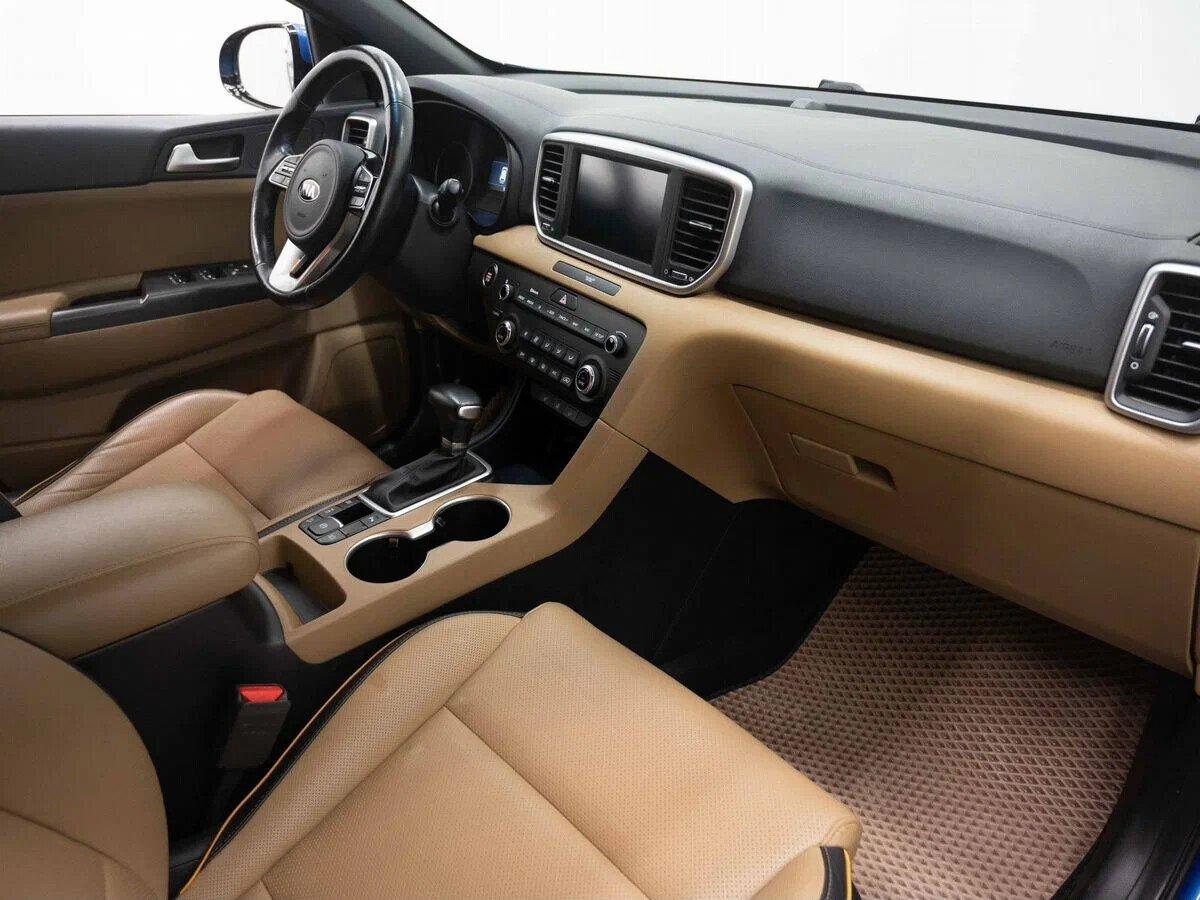 Kia Sportage 2020, голубой