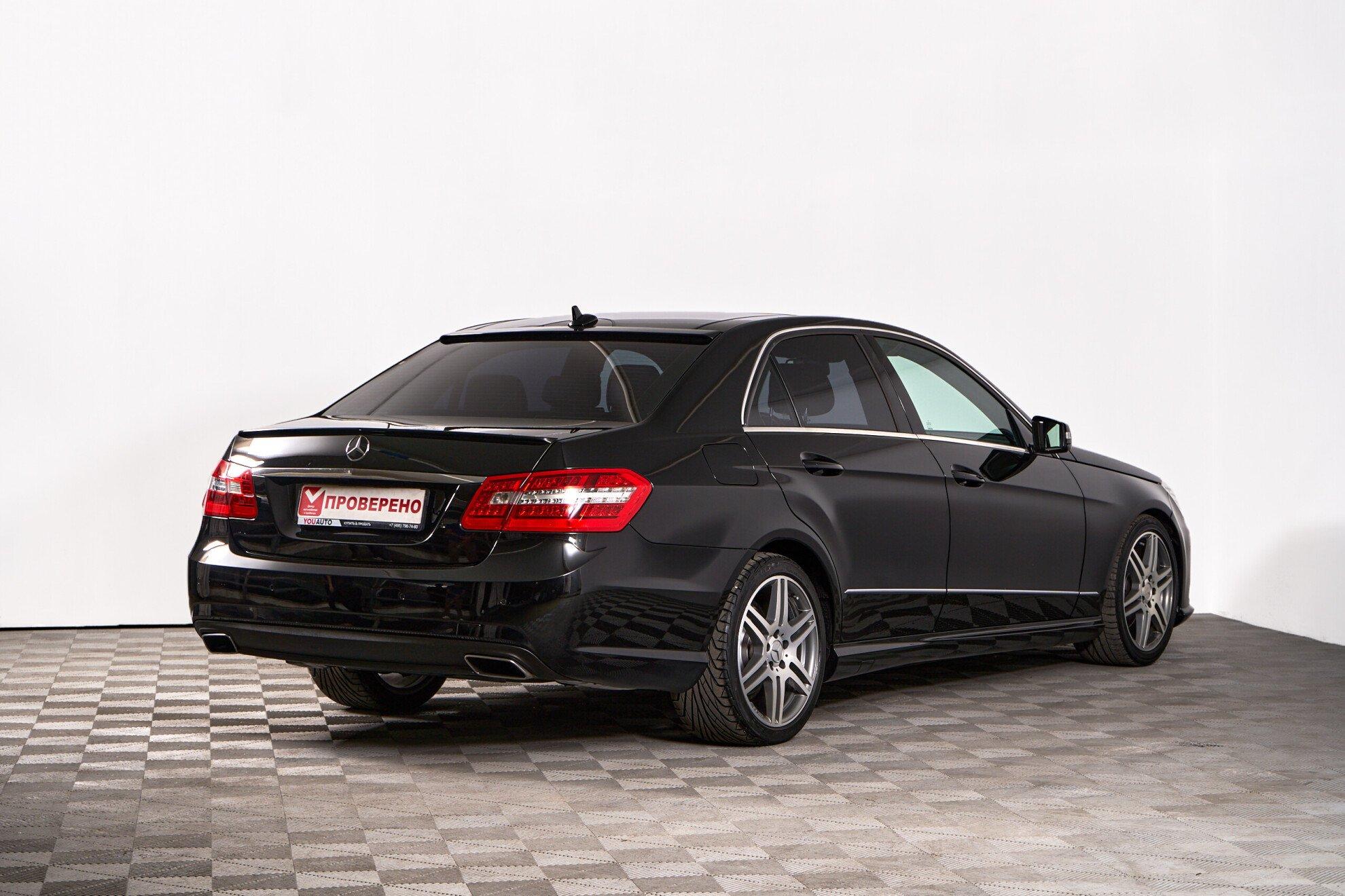 Mercedes-Benz E-Класс 2012, черный