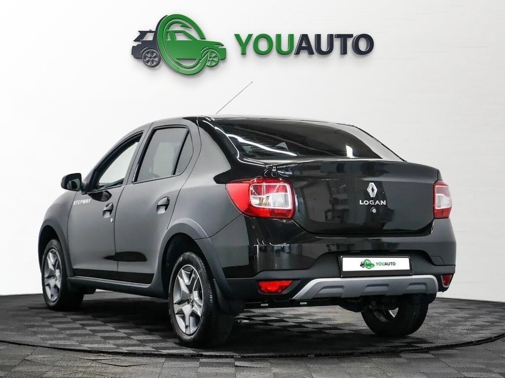 Renault Logan 2021, черный