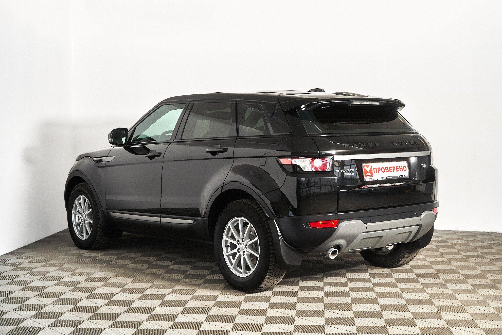 Land Rover Range Rover Evoque 2013, черный