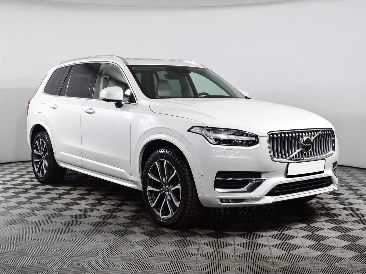 Volvo XC90 2019, белый