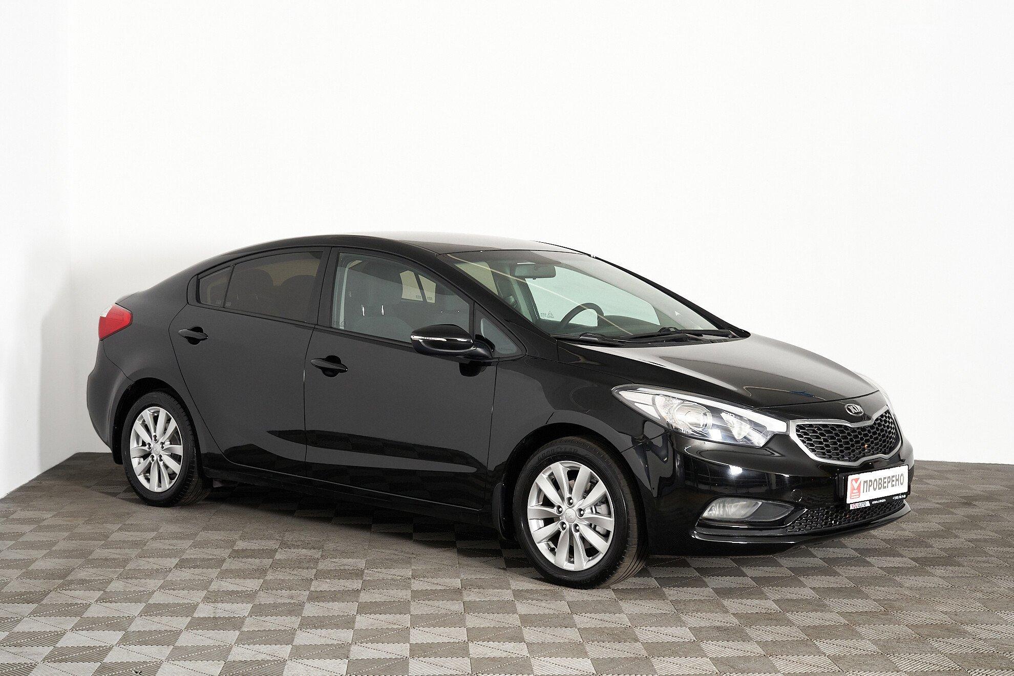Kia Cerato 2016, черный