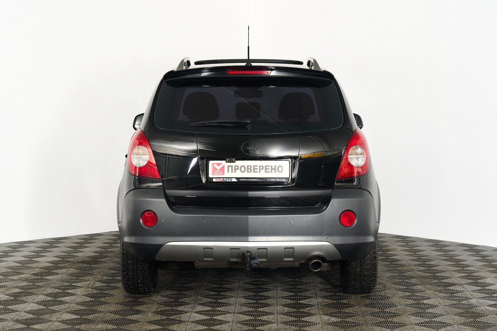 Opel Antara 2007, черный