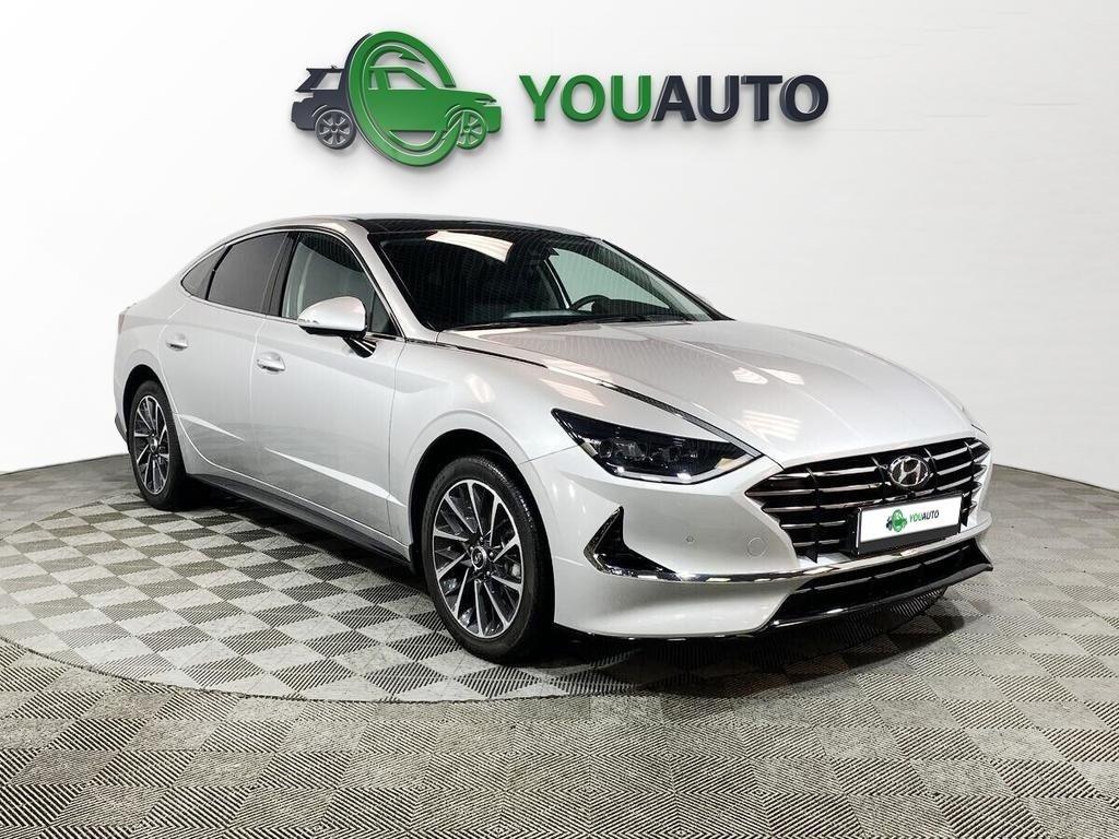 Hyundai Sonata 2022, серебряный