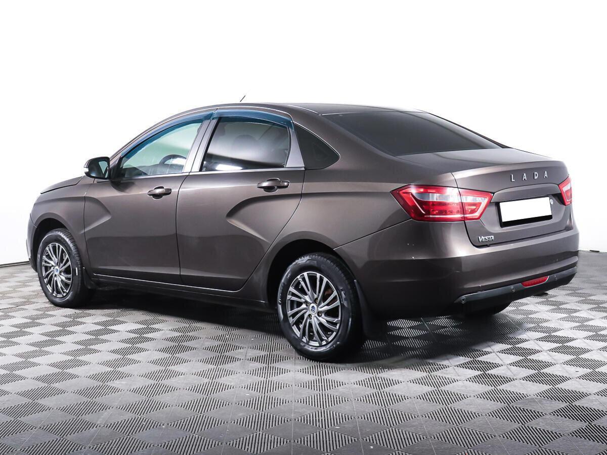 LADA (ВАЗ) Vesta 2017, коричневый