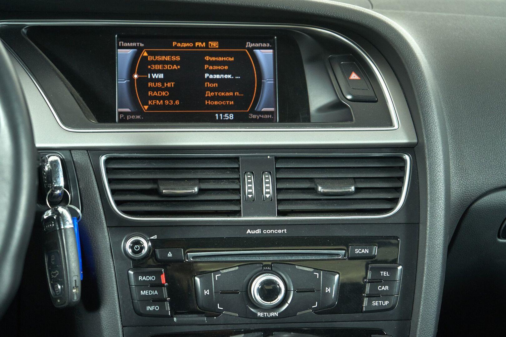 Audi A5 2013, белый