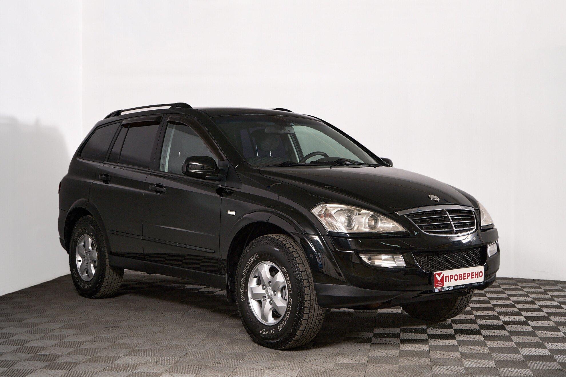 SsangYong Kyron 2013, черный