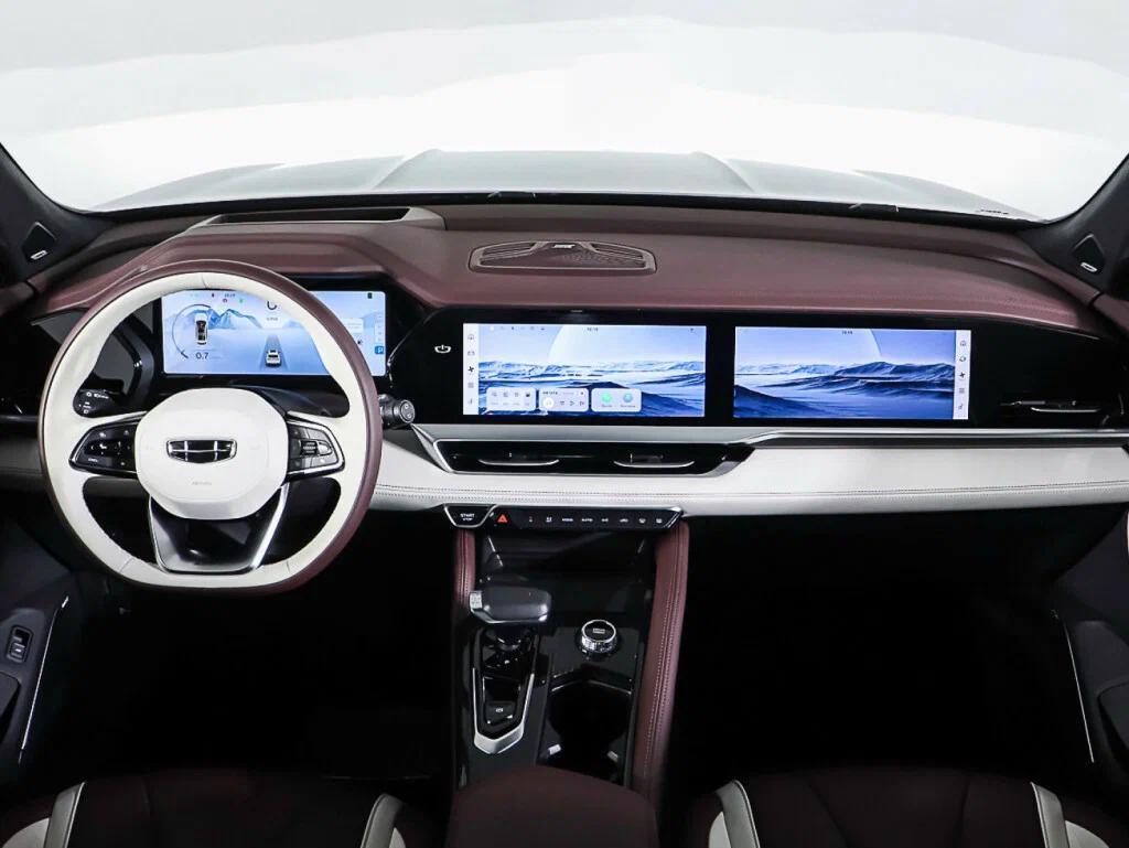 Geely Monjaro 2024, черный