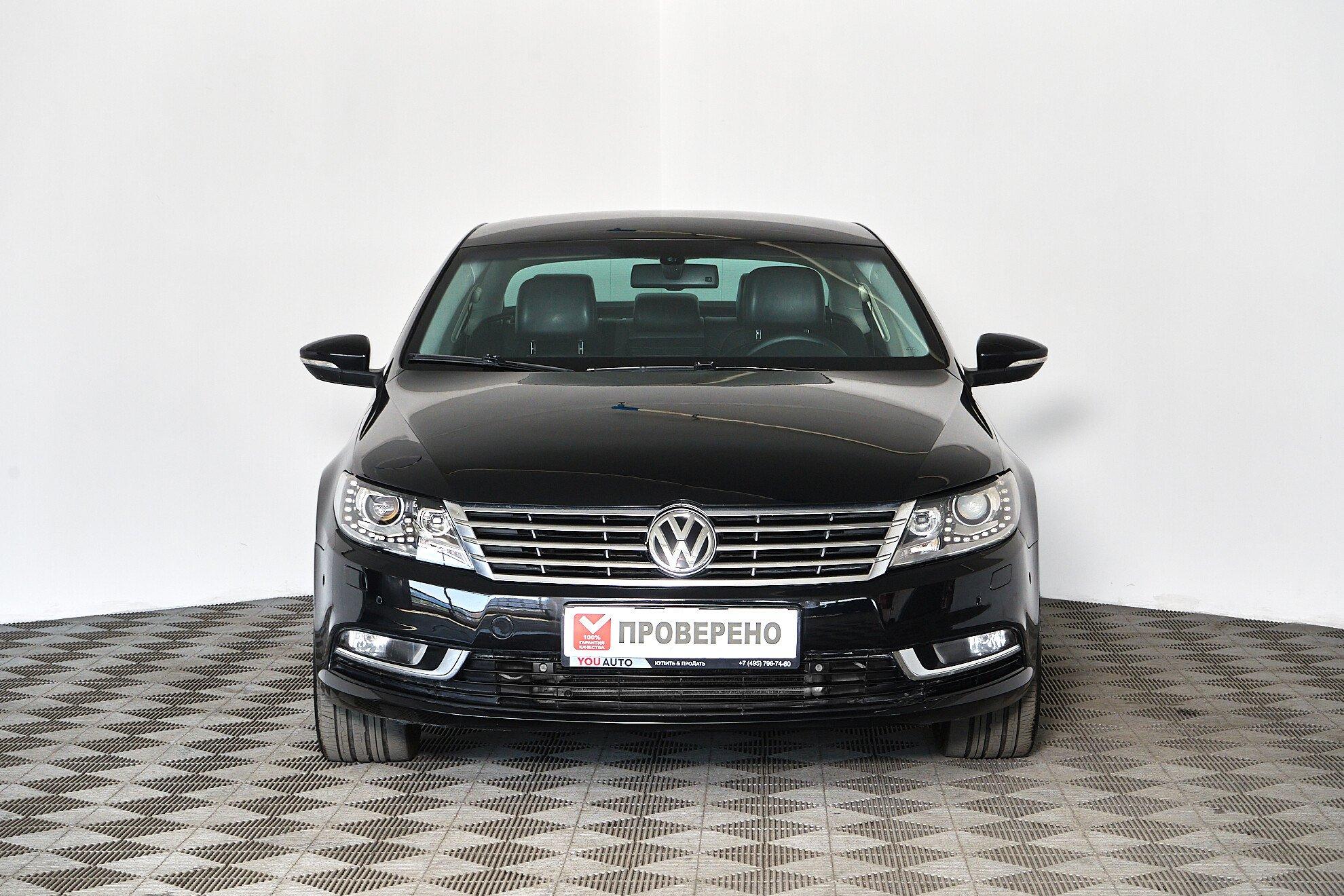 Volkswagen Passat CC 2012, черный