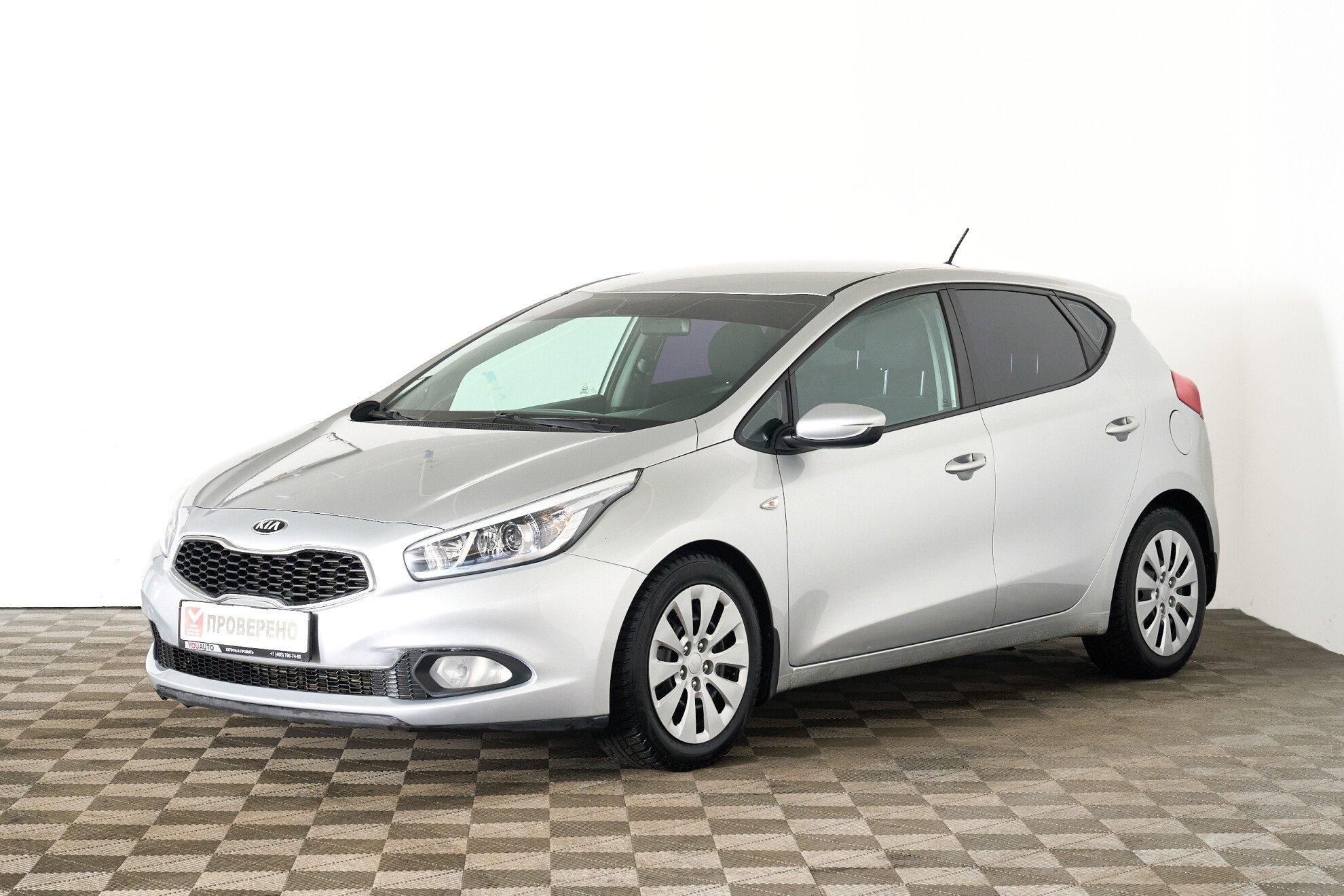 Kia Ceed 2012, серебряный