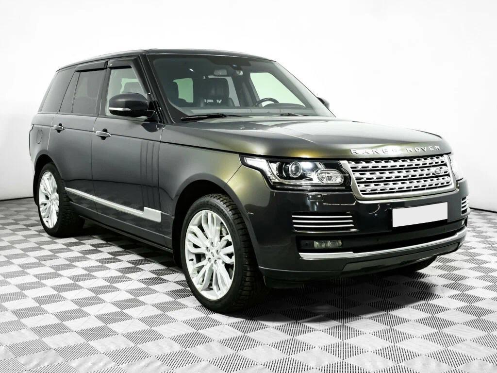 Land Rover Range Rover 2015, зеленый