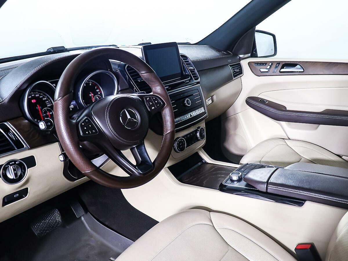 Mercedes-Benz GLS 2016, синий