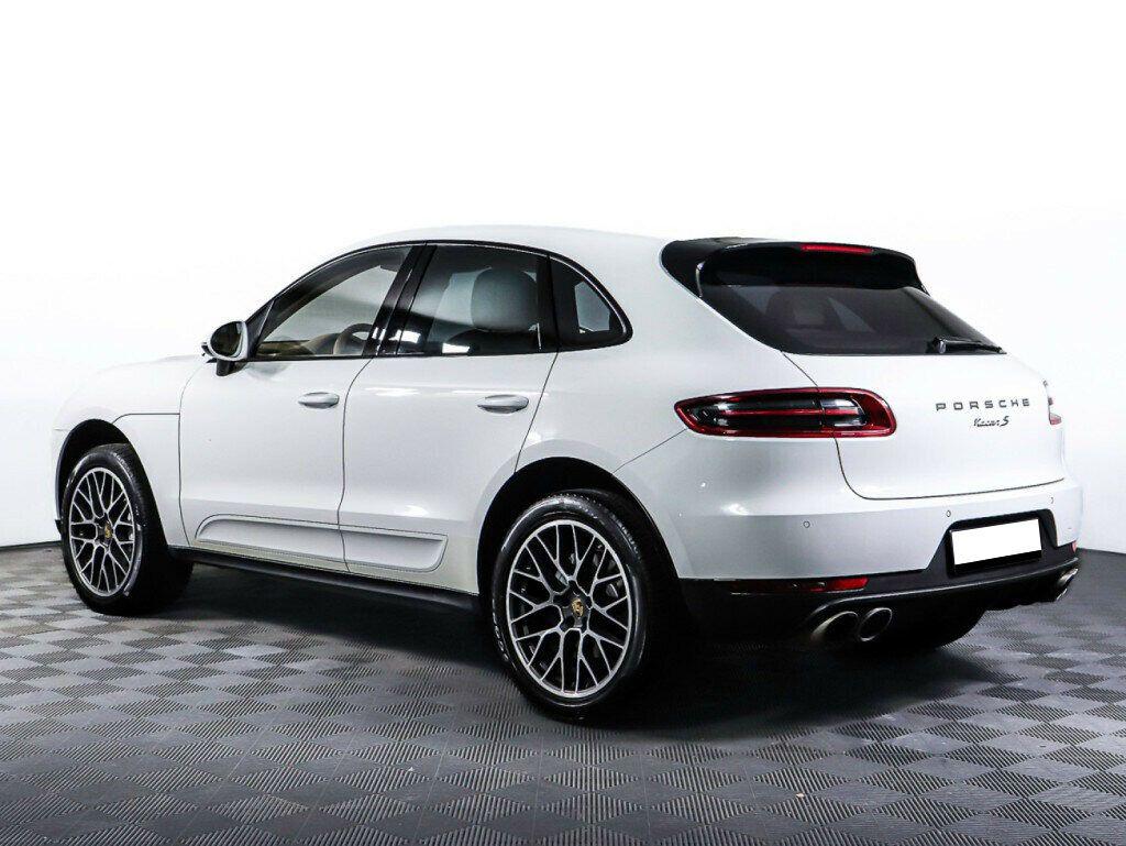 Porsche Macan 2016, белый