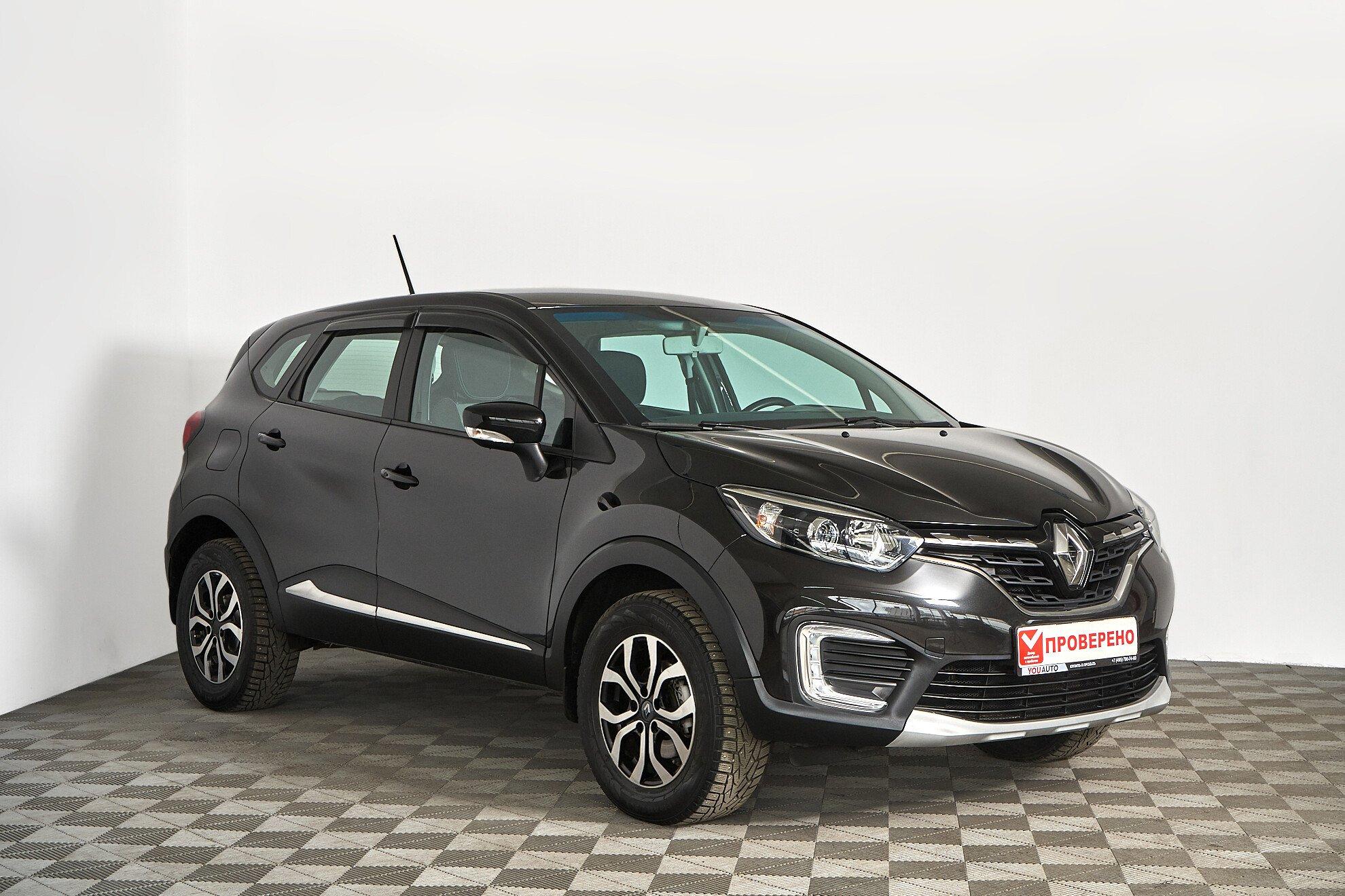 Renault Kaptur 2020, черный