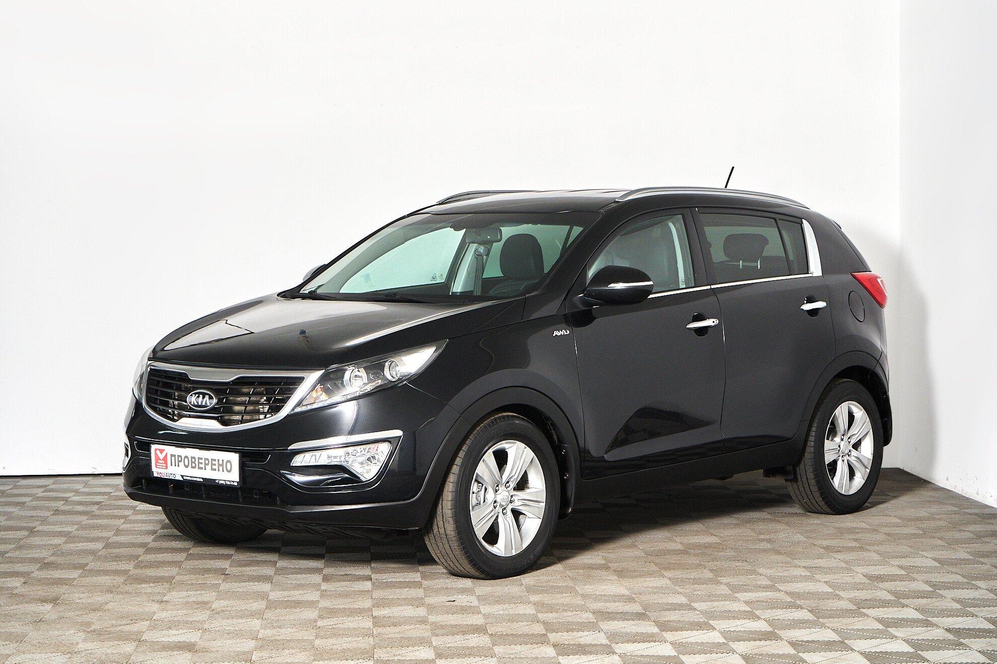 Kia Sportage 2013, черный