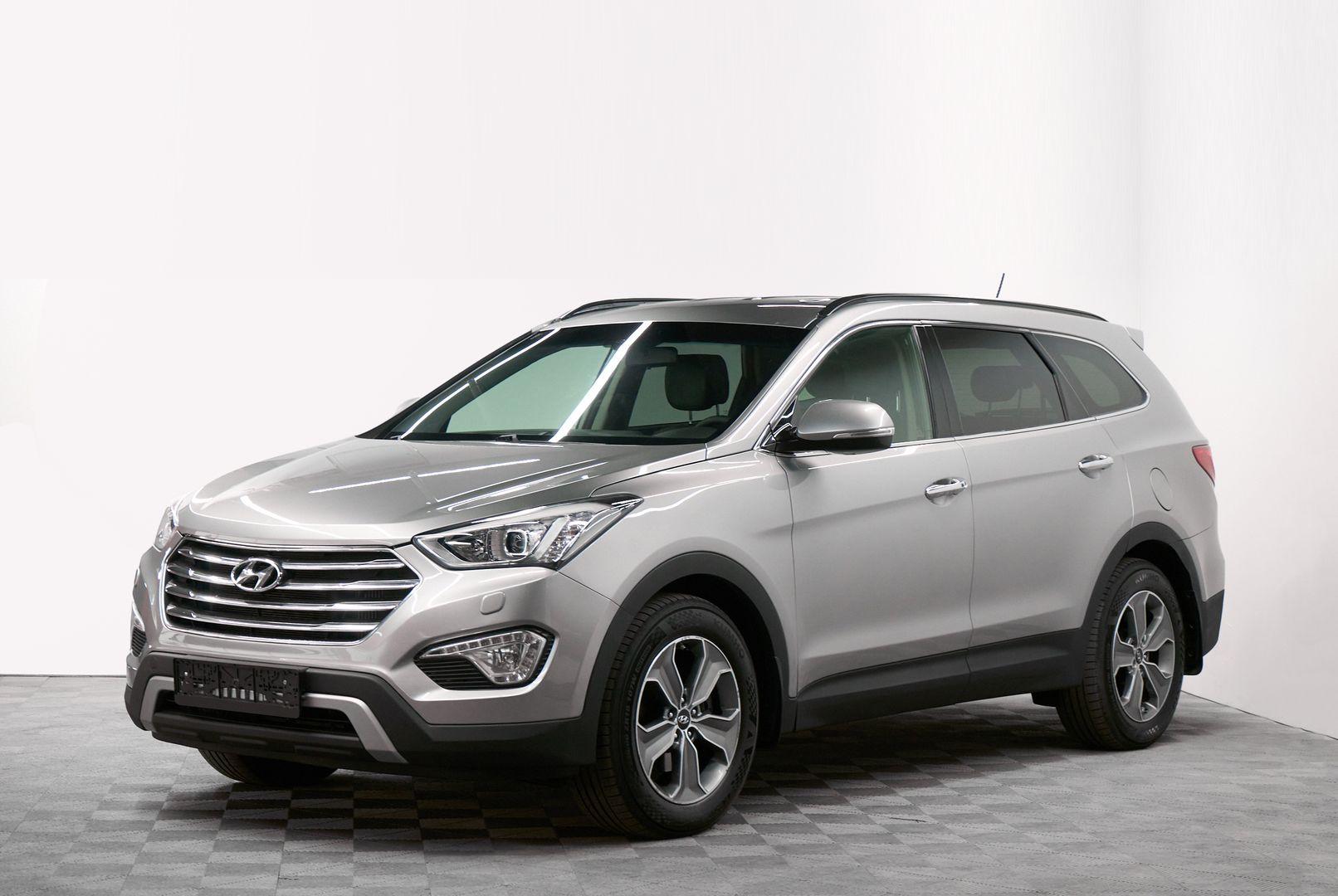 Hyundai Santa Fe 2015, серый