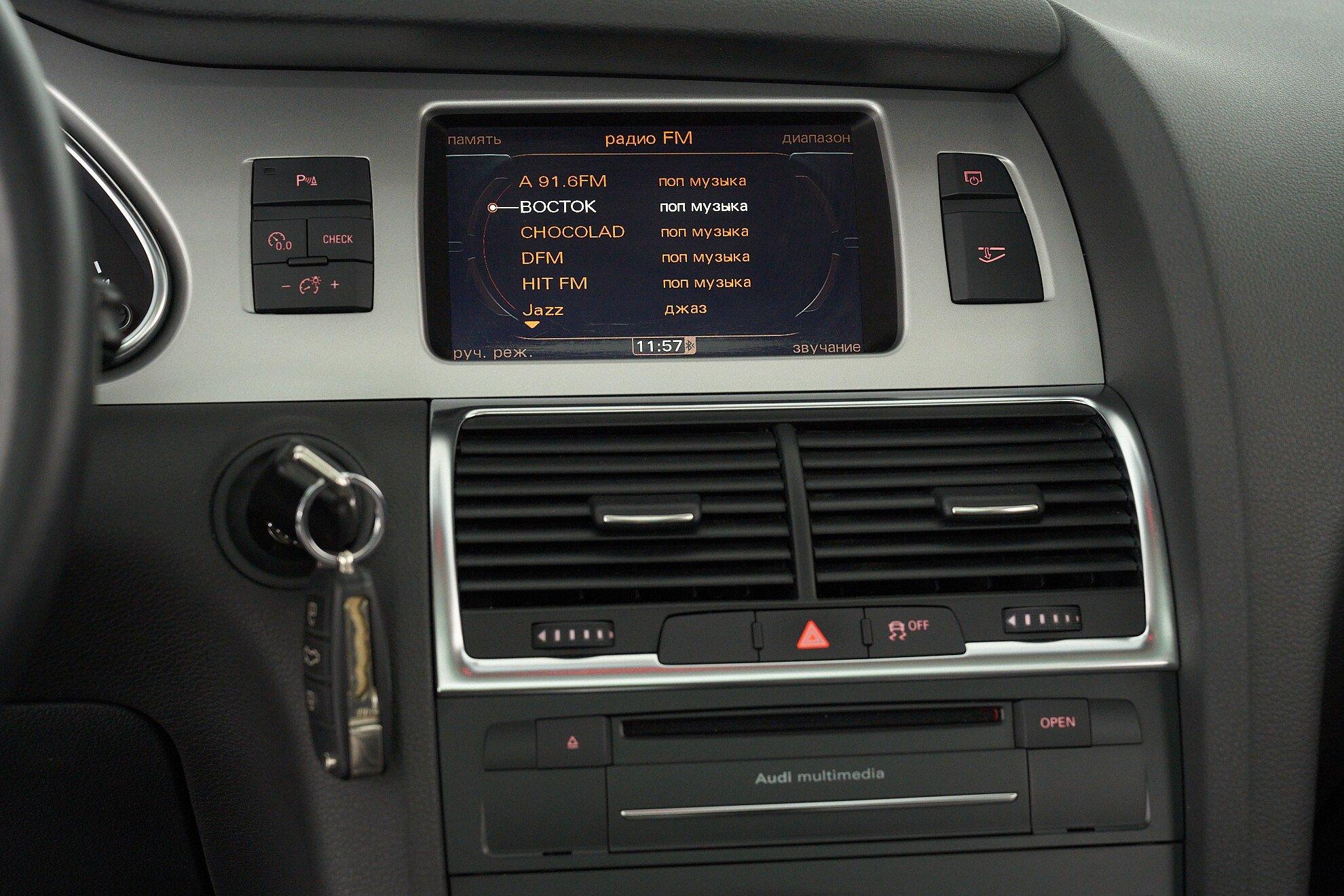 Audi Q7 2014, белый
