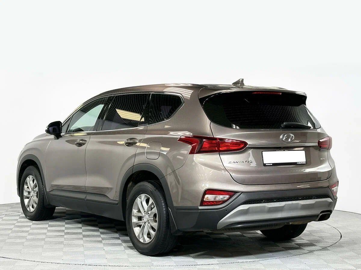 Hyundai Santa Fe 2020, бежевый