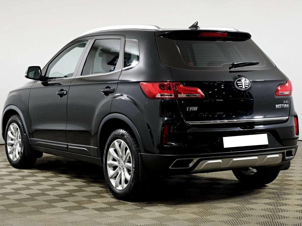 FAW Besturn X40 2022, черный