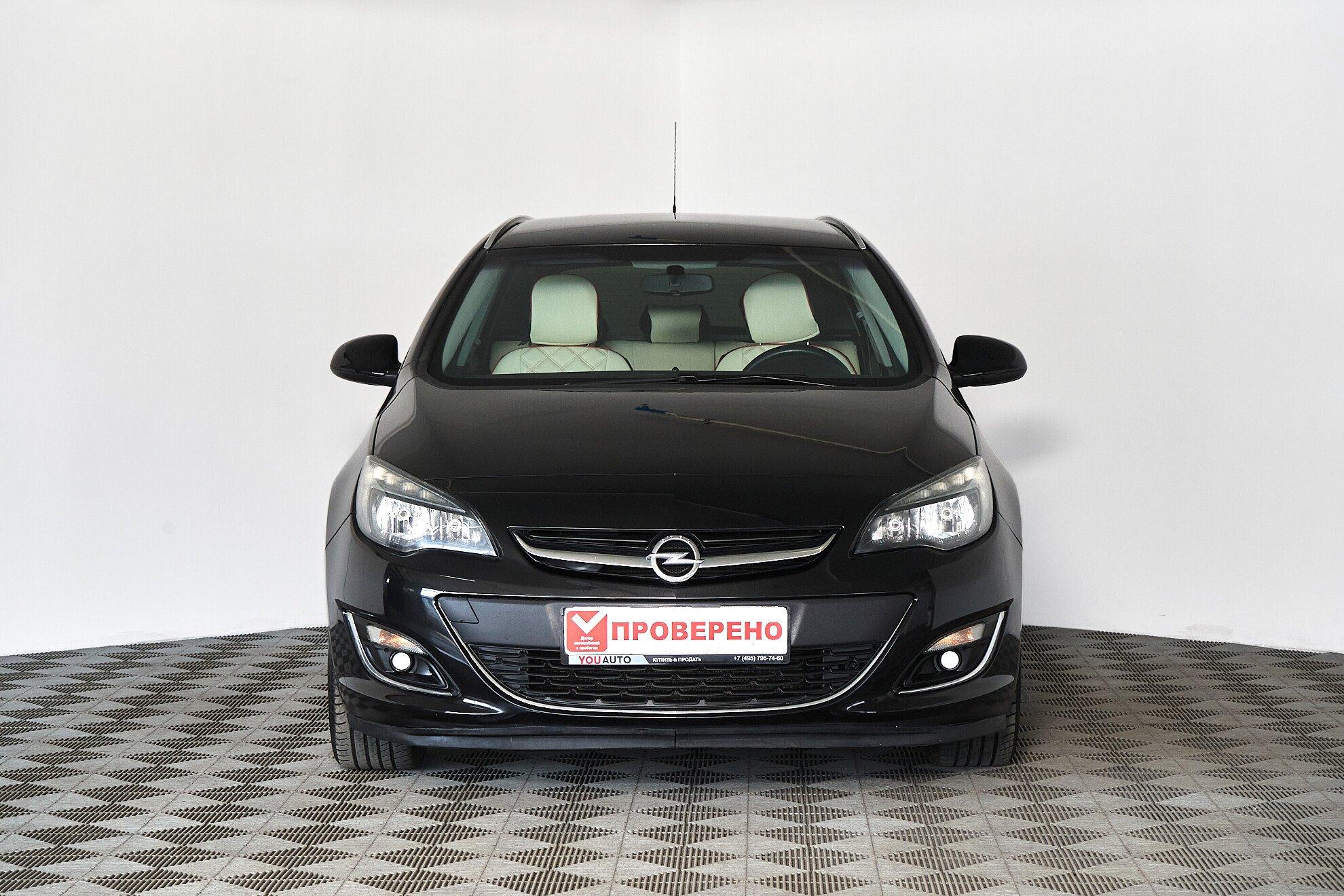 Opel Astra 2014, черный
