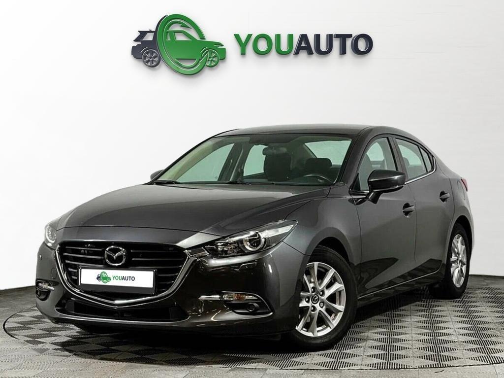 Mazda 3 2019, серый