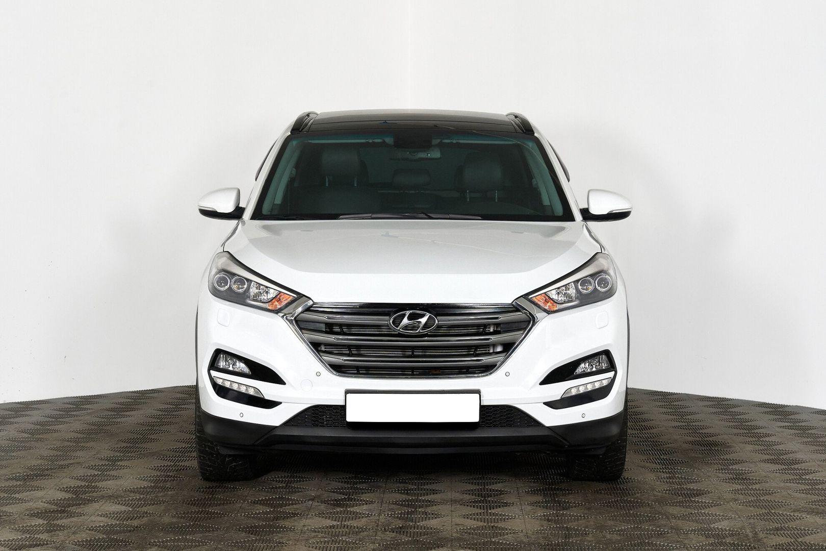 Hyundai Tucson 2018, белый