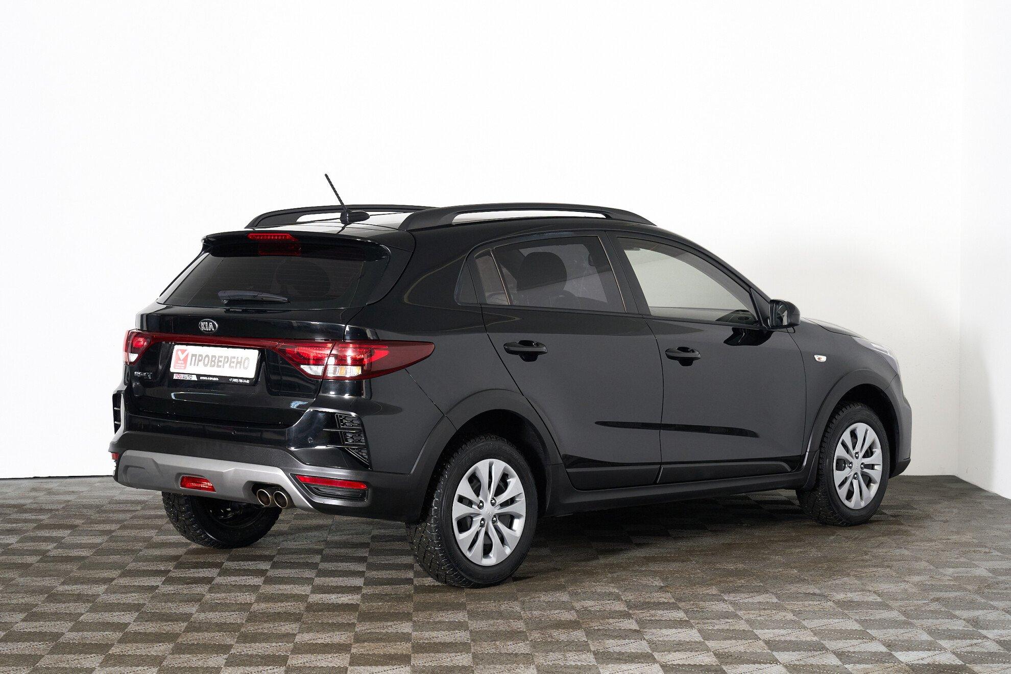 Kia Rio 2021, черный