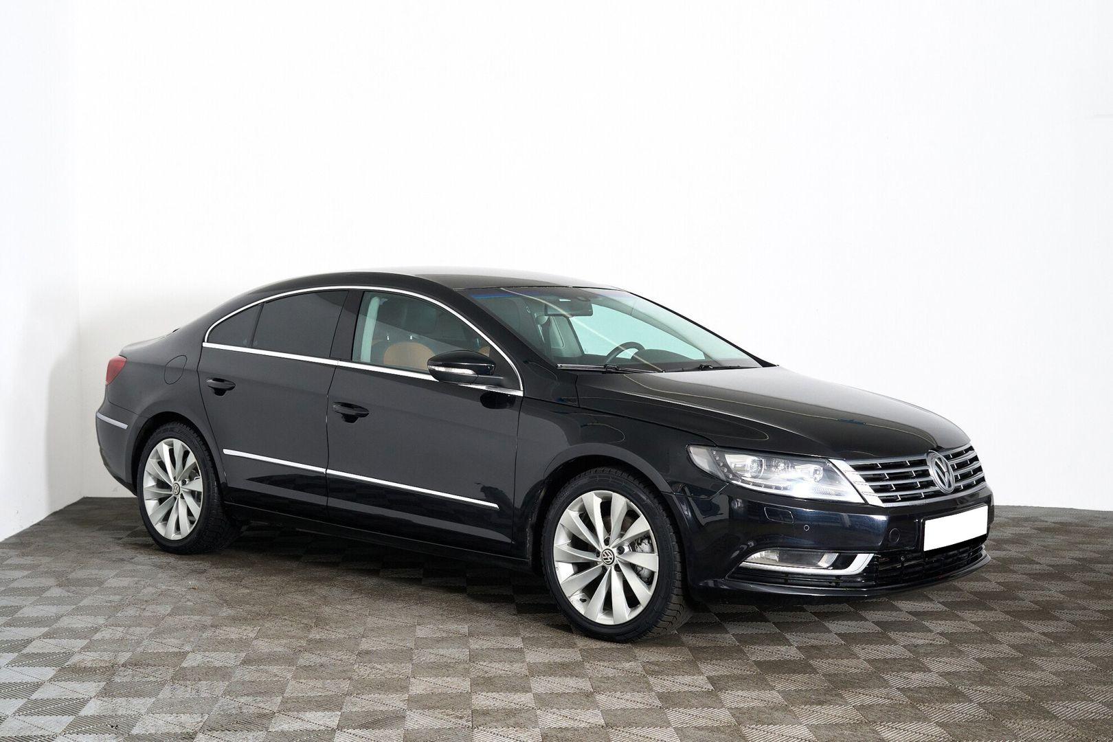 Volkswagen Passat CC 2014, черный