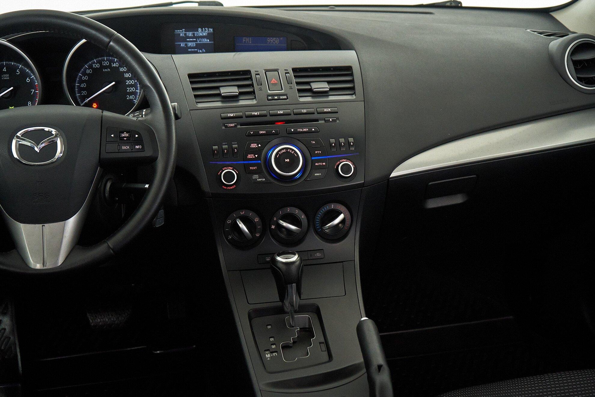 Mazda 3 2013, черный