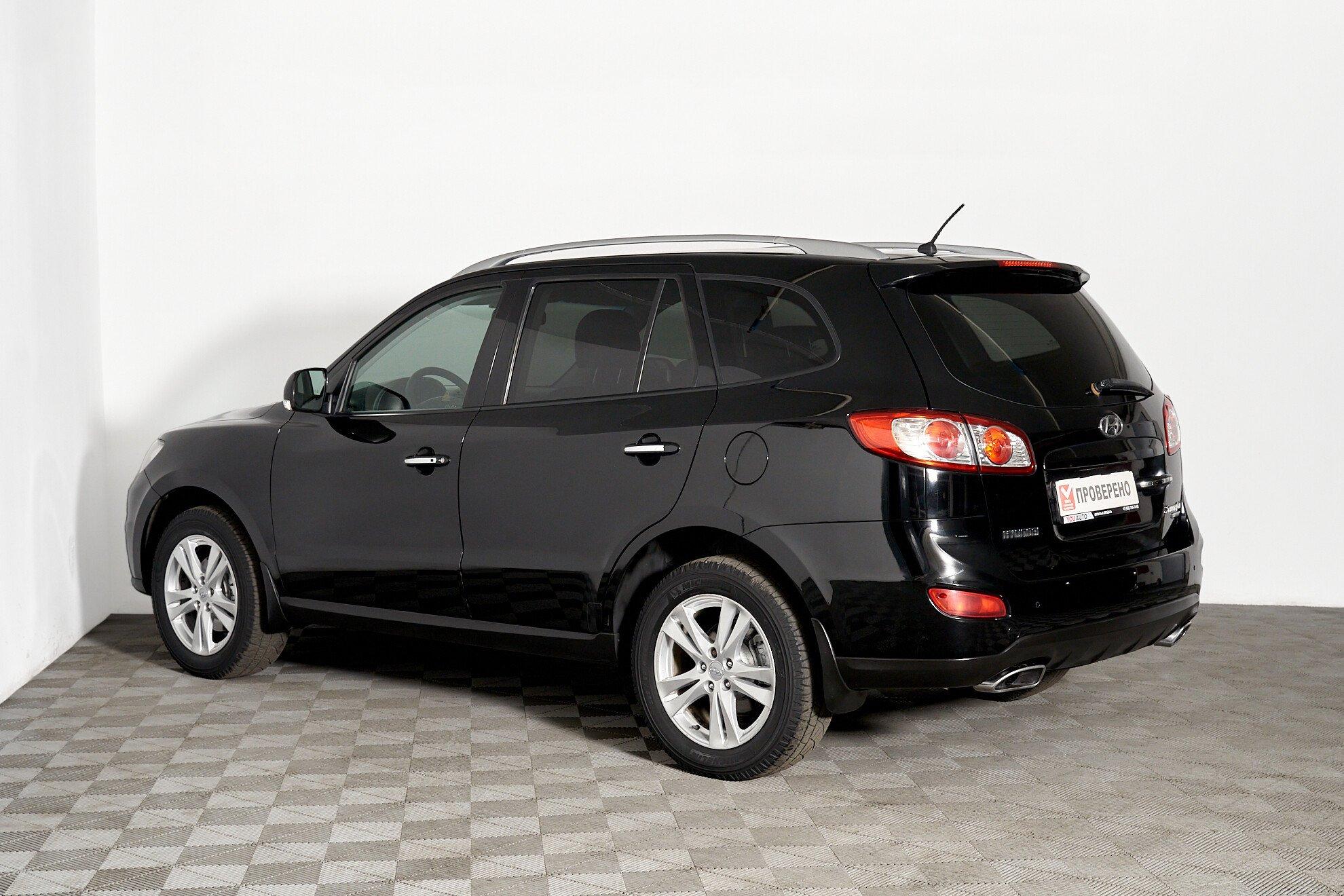Hyundai Santa Fe 2010, черный