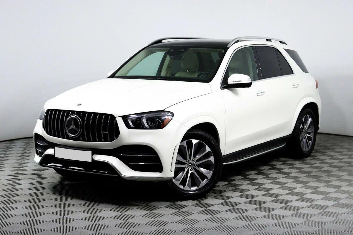 Mercedes-Benz GLE 2021, белый