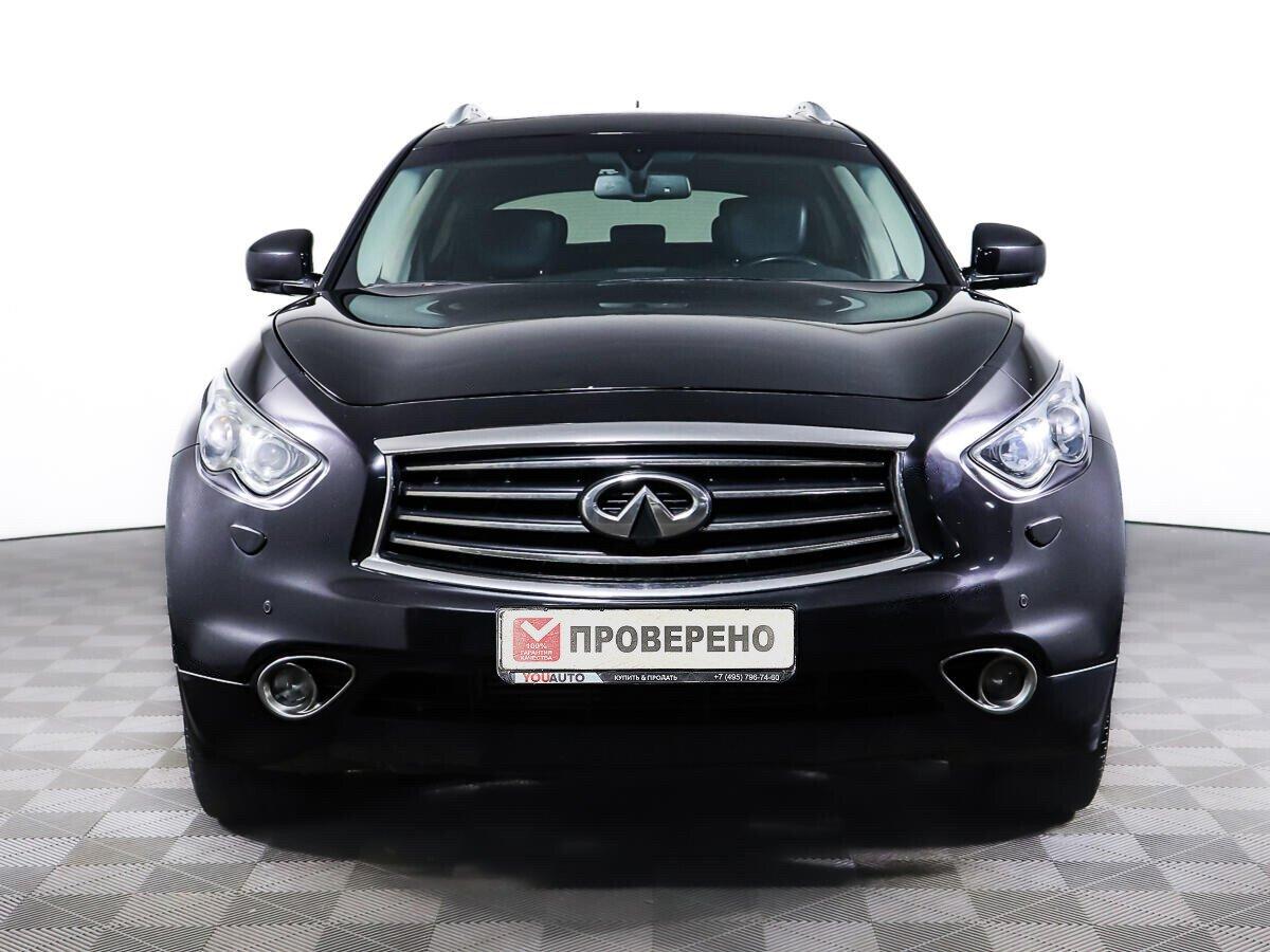Infiniti QX70 2016, черный