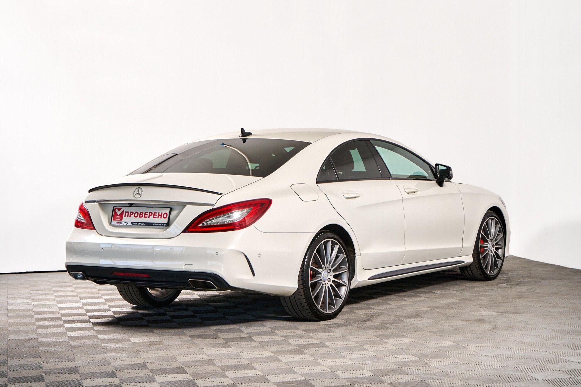Mercedes-Benz CLS 2016, белый