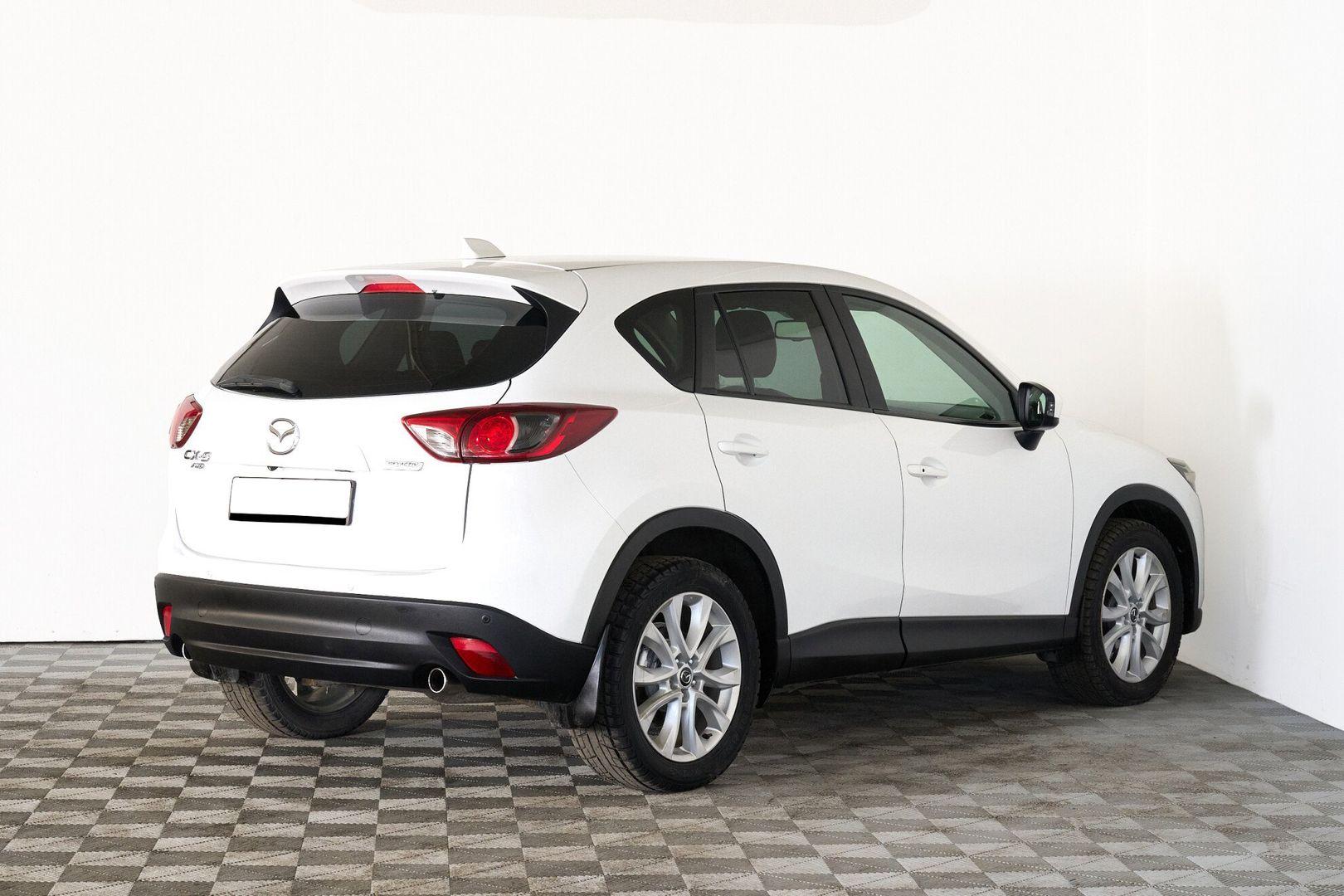 Mazda CX-5 2014, белый