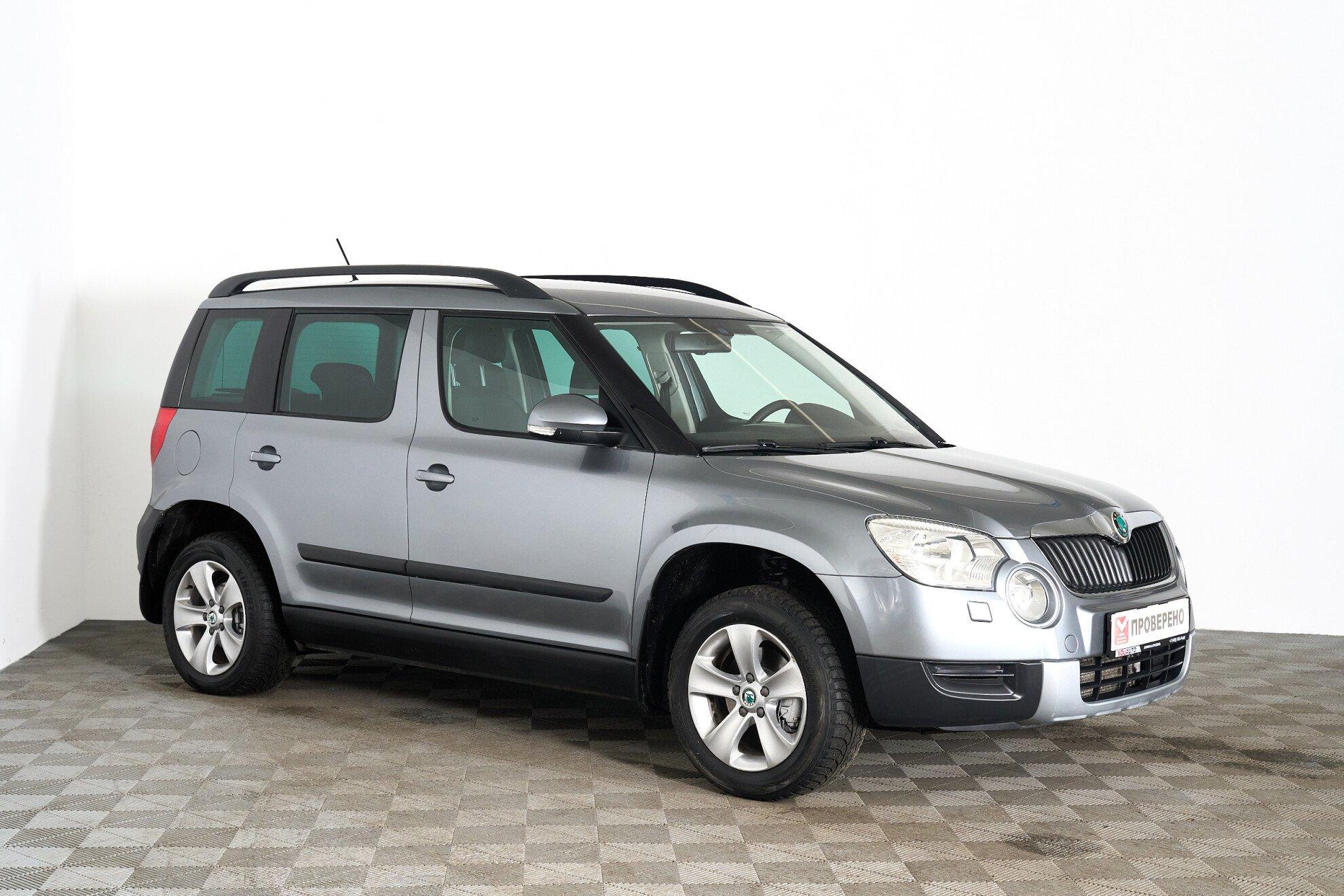 Skoda Yeti 2013, серый