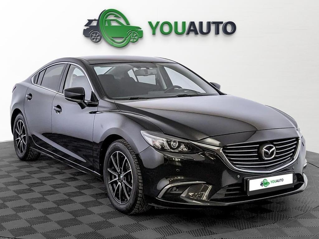 Mazda 6 2018, черный