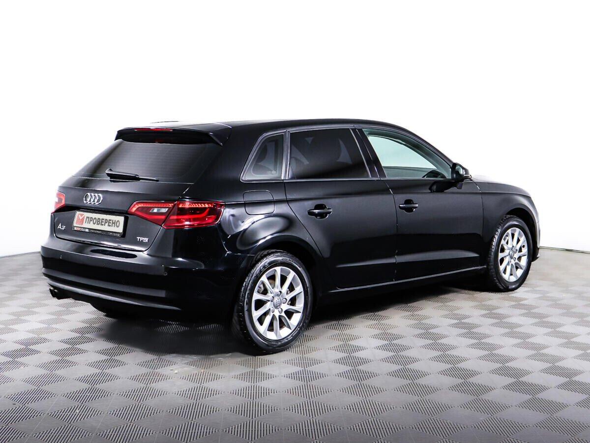 Audi A3 2013, черный