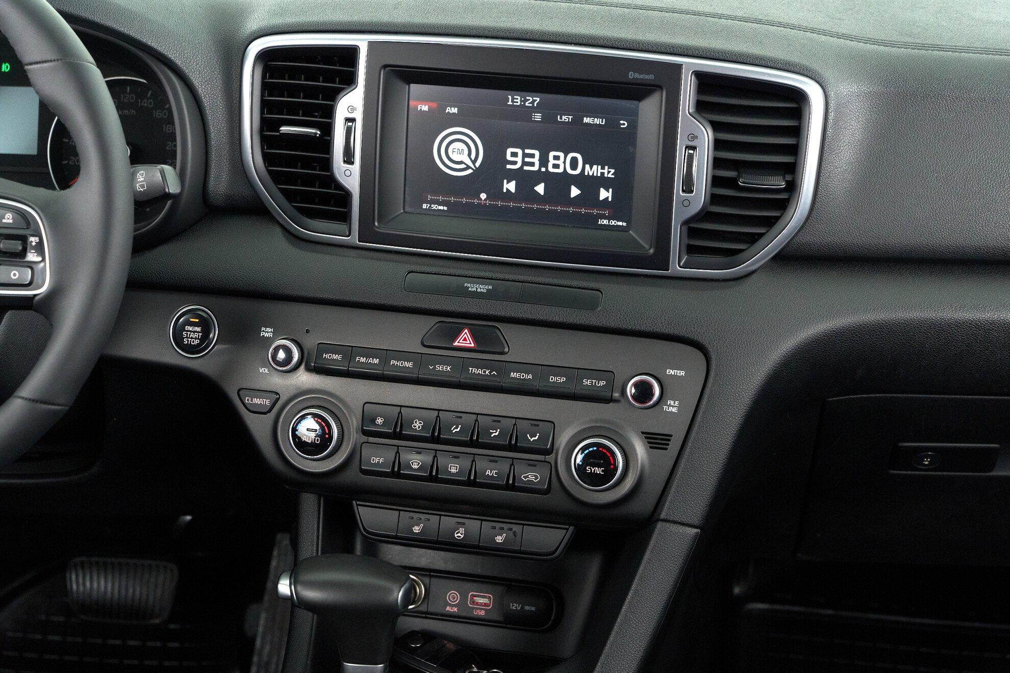 Kia Sportage 2018, белый