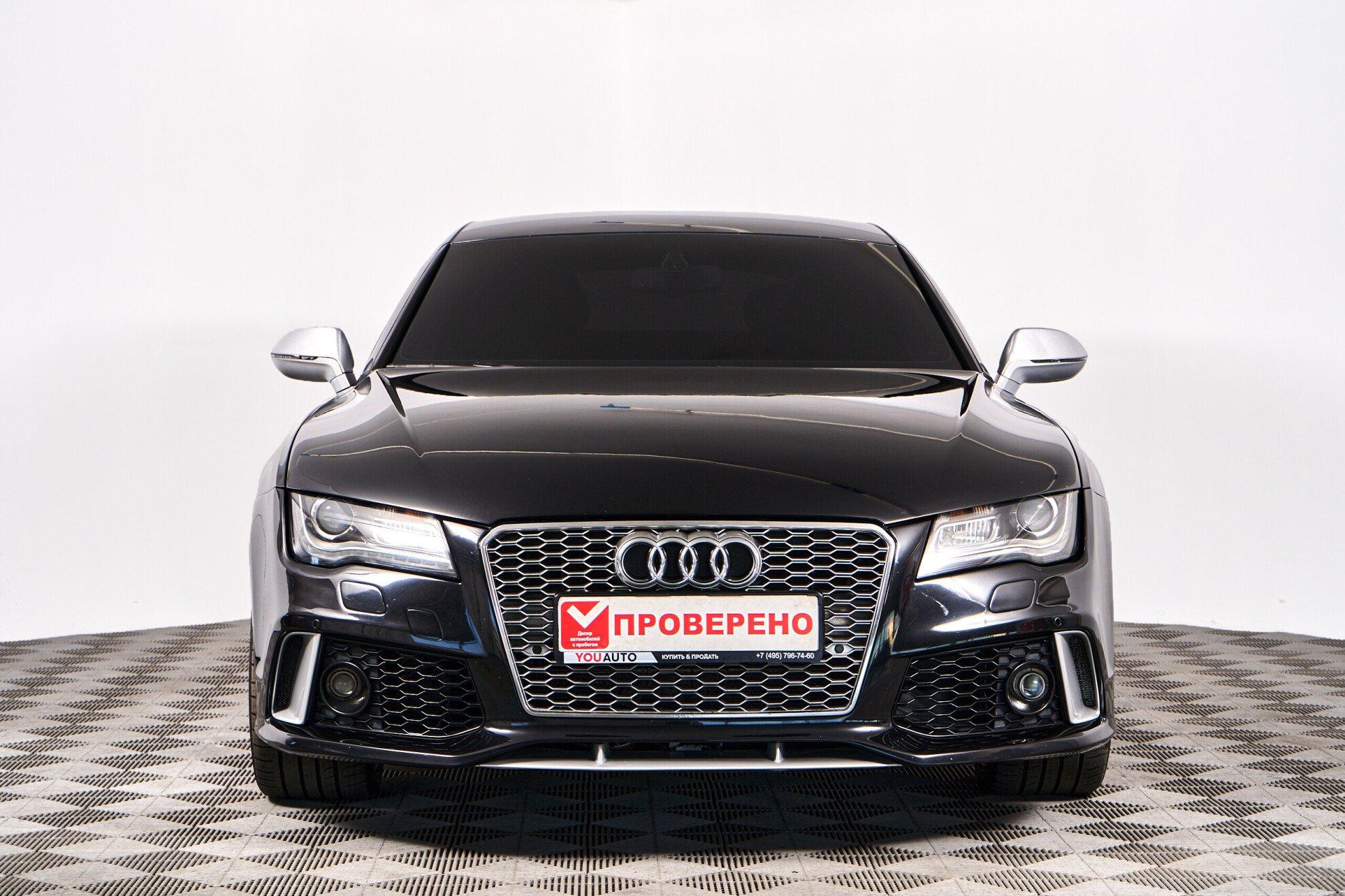 Audi A7 2013, черный