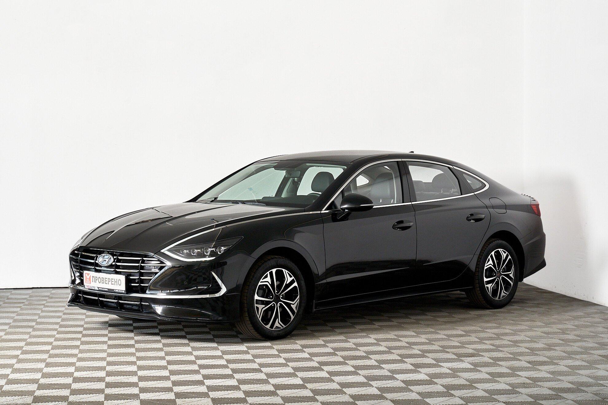 Hyundai Sonata 2019, черный