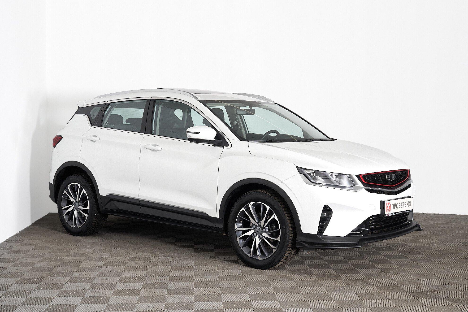Geely Coolray 2021, белый