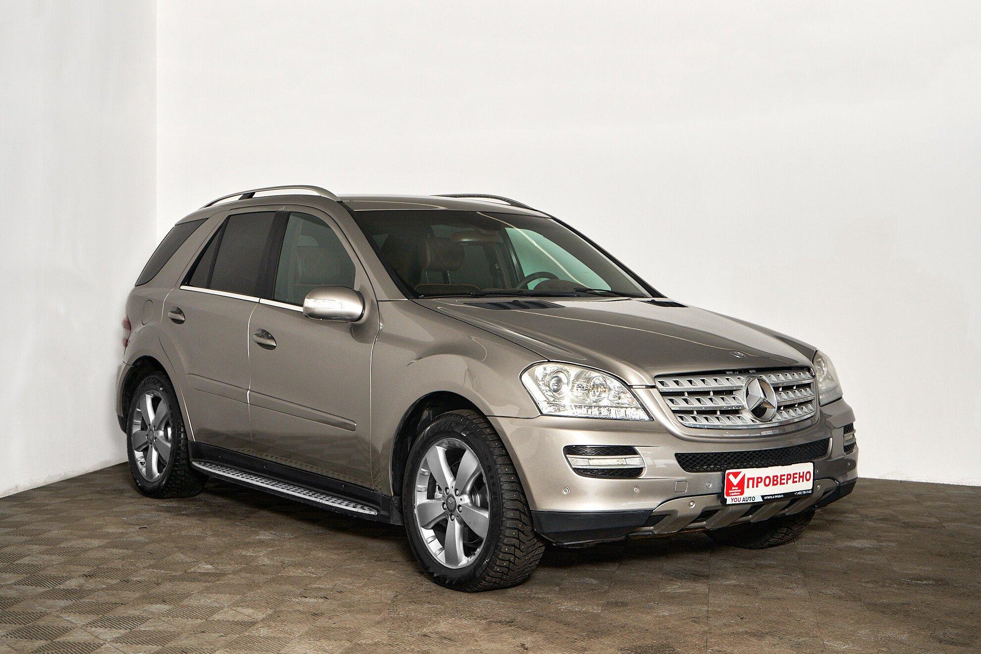 Mercedes-Benz M-Класс 2007, серебряный