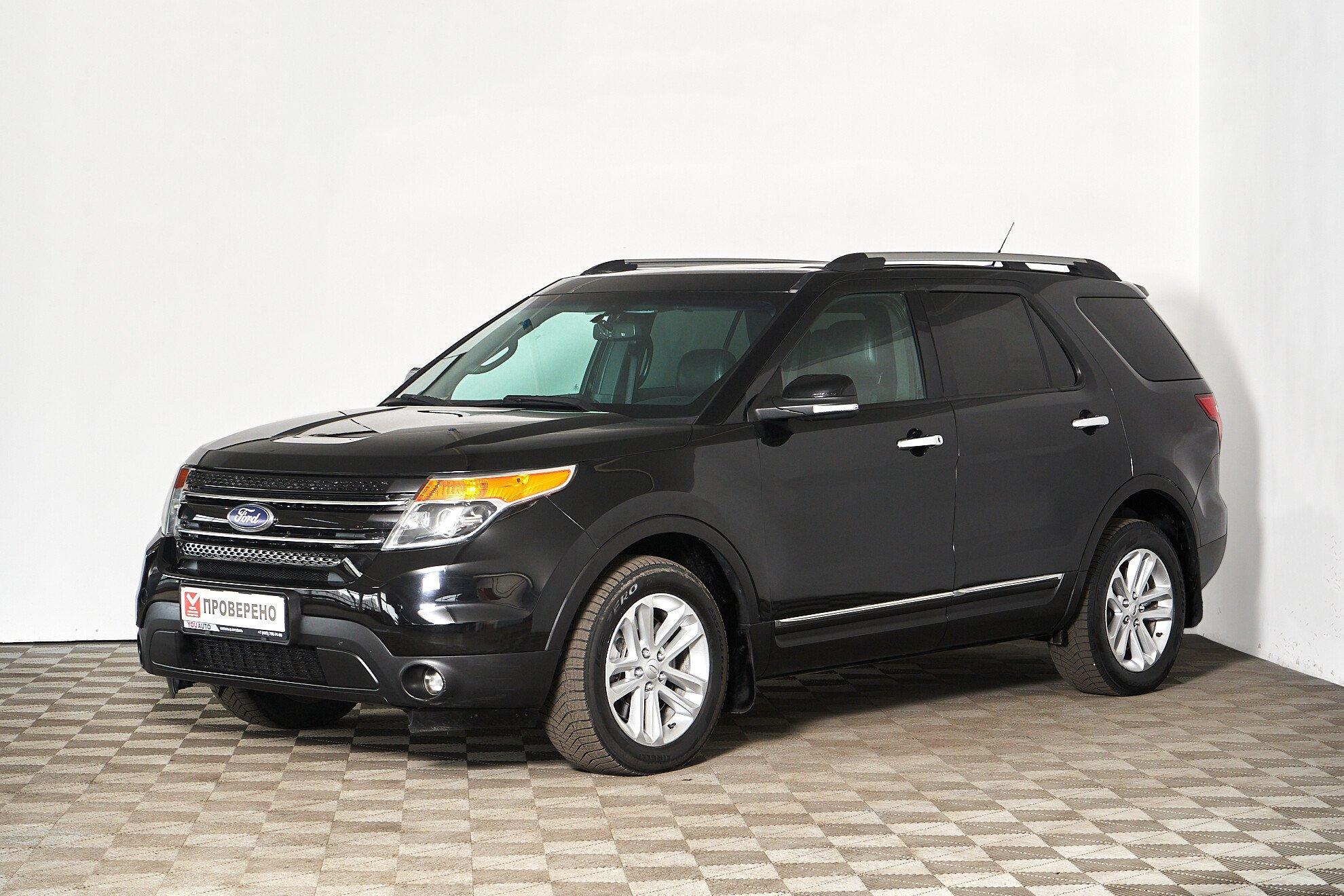 Ford Explorer 2013, черный