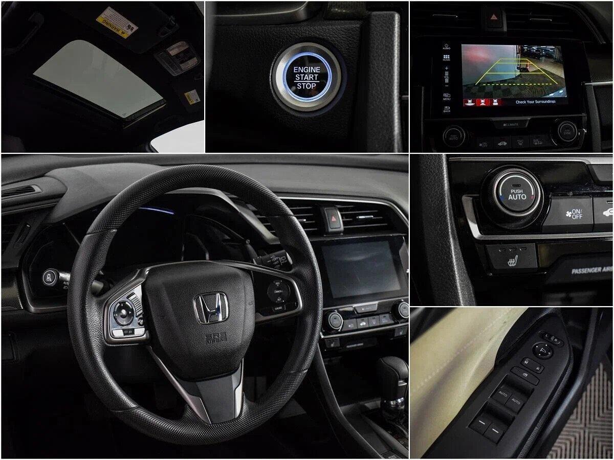 Honda Civic 2018, серый