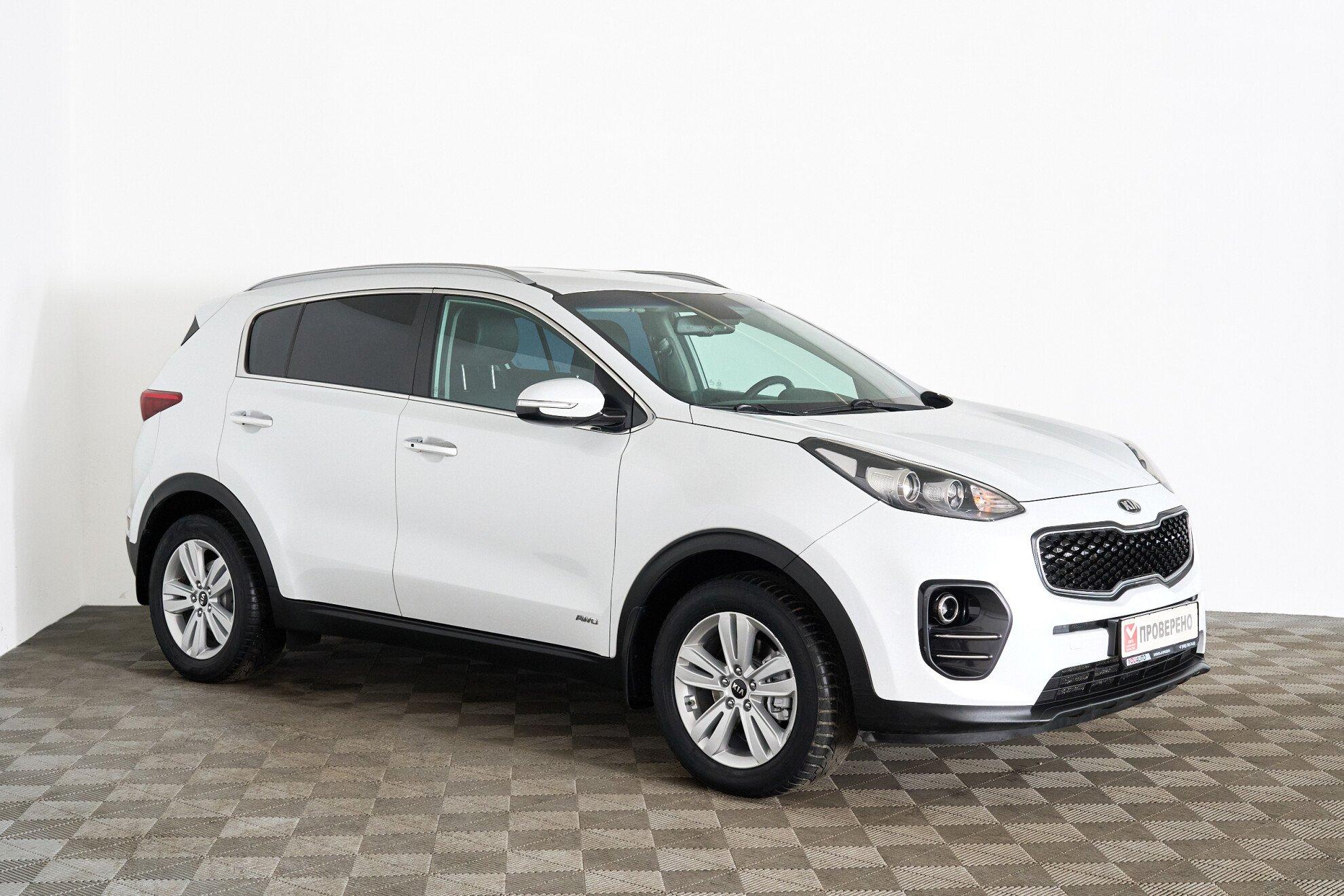 Kia Sportage 2018, белый